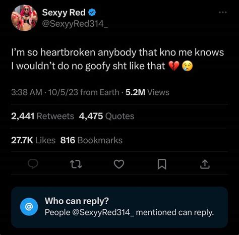 sexyyredd leak|Sexyy Red ‘So Heartbroken’ After Explicit Video Leak on I.